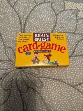 Brain Quest Card Game - Grades 1 & 2